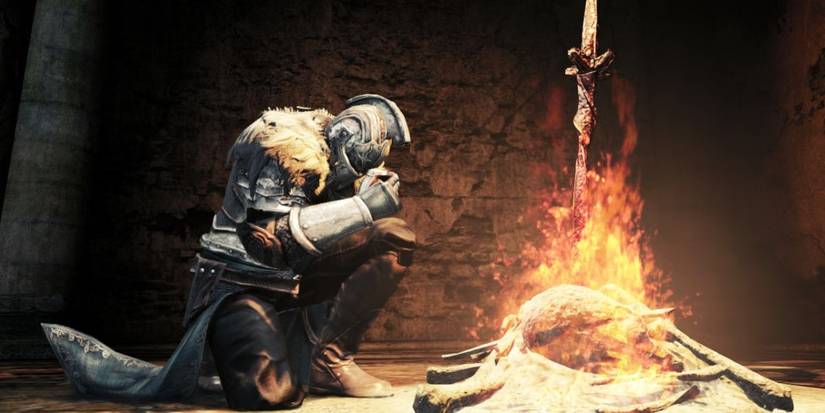 Bonfire in Dark Souls