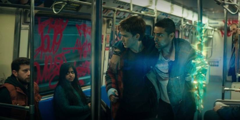 Bruno and Kamran in the subway Ms. Marvel