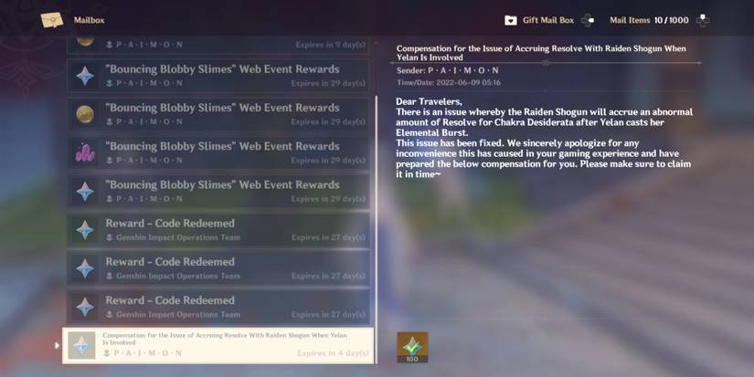 Bug Fixes in genshin impact