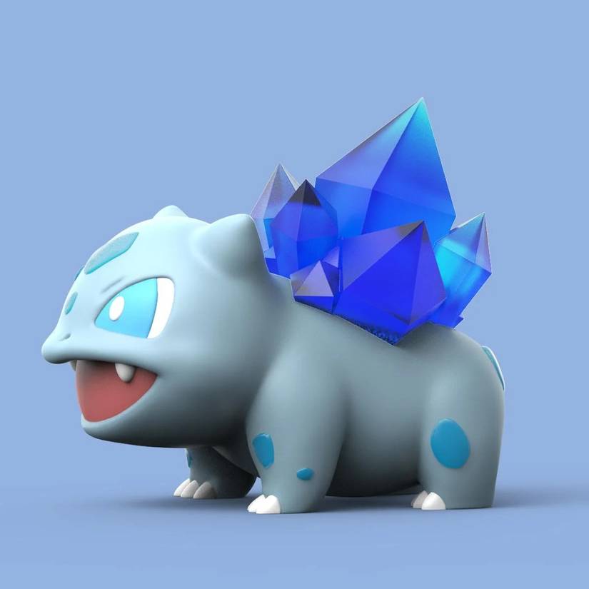 Bulbasaur Crystal 2