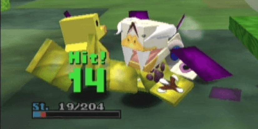 A Cubivore attacking a duck in battle