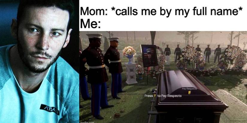 Call Of Duty Advanced Warfare Jack Mitchell Press F To Pay Respects Meme