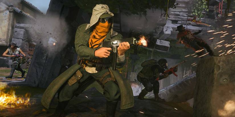 Call of Duty: Vanguard Operators in the Desolation map