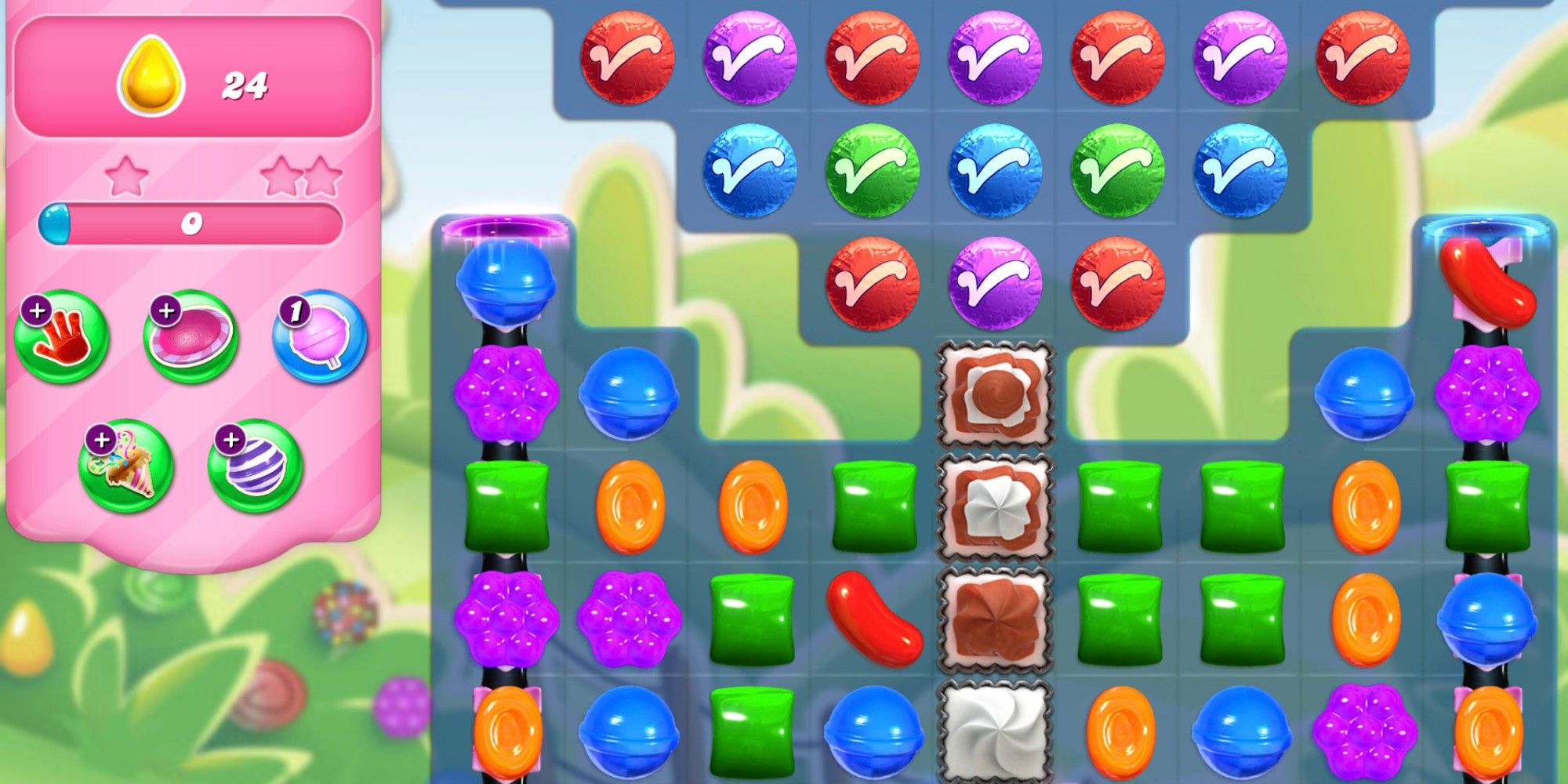 Candy Crush Saga Gameplay food mobile game