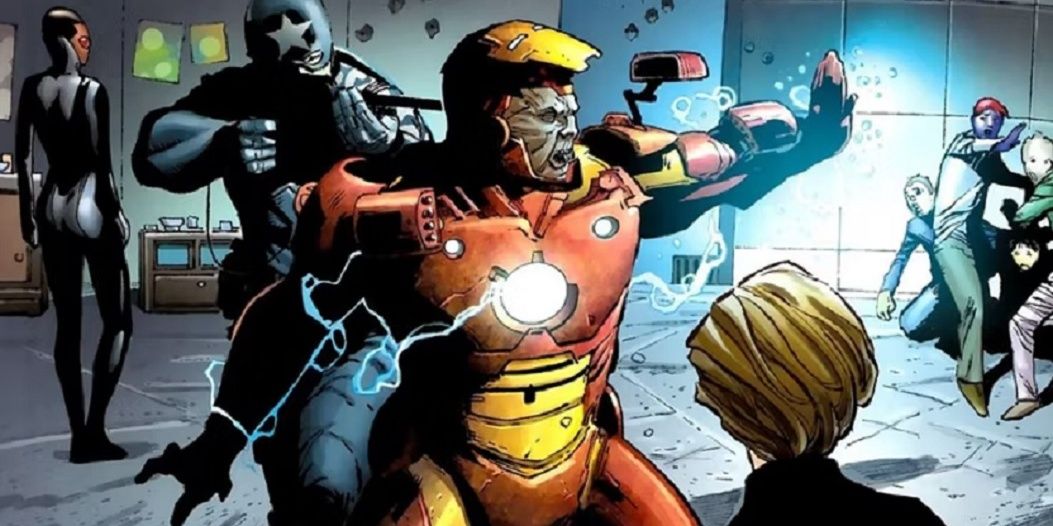 Captain America Kills- Iron Man 