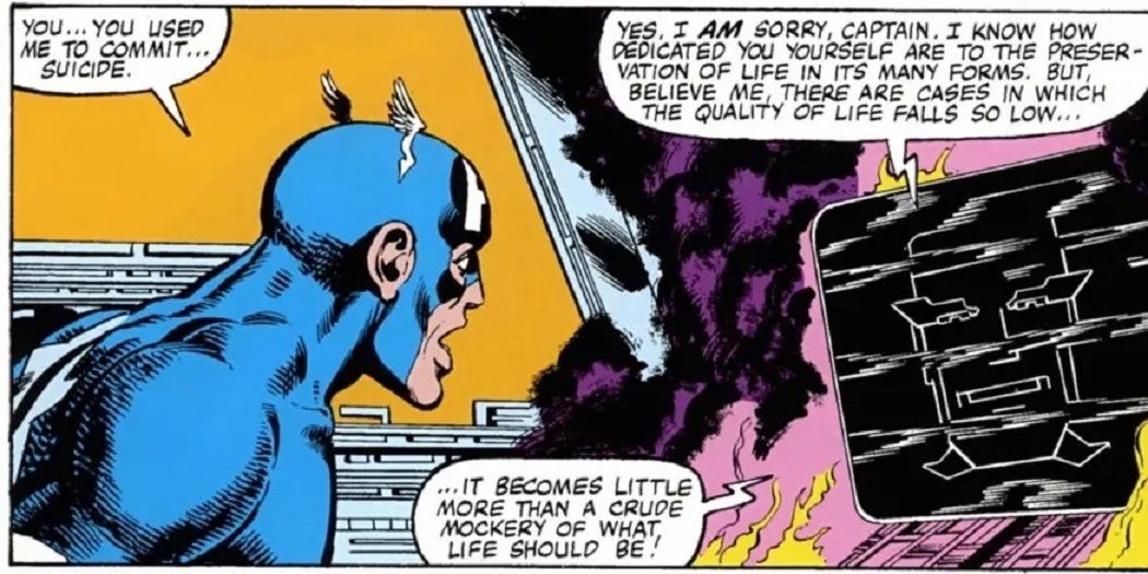 Captain America Kills- Machinesmith