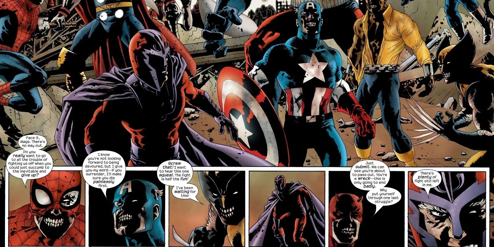 Captain America Kills- Magneto
