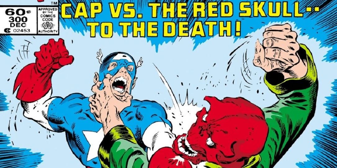 Captain America Kills- Red Skull