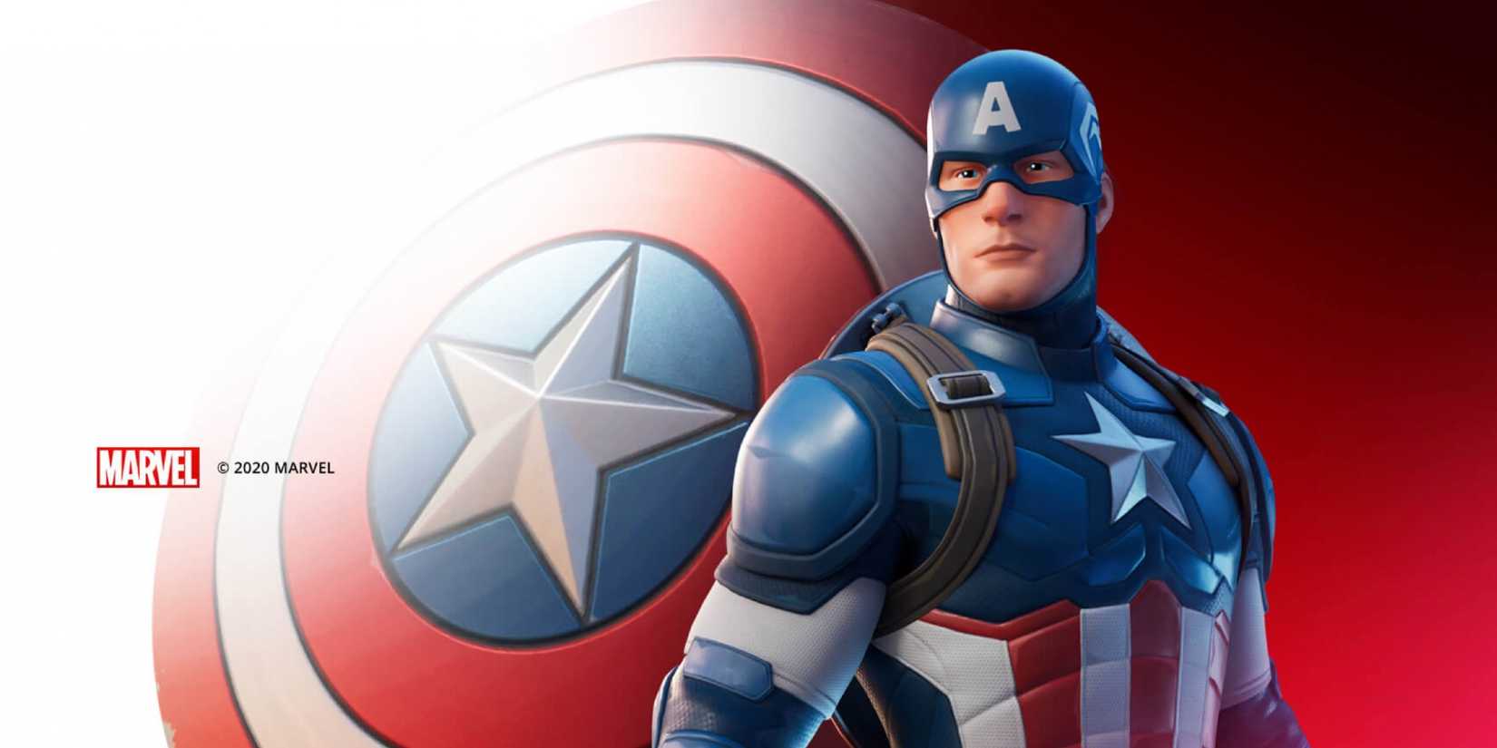 Captain America in Fortnite