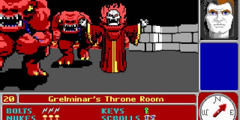 monsters attacking in Catacomb 3D