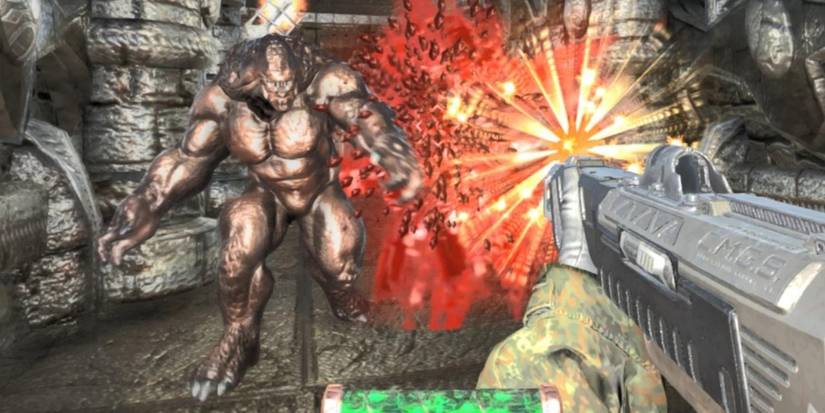 monsters attacking in Cemetery Warrior 4