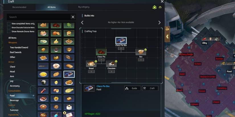 Choco Pie Box recipe in Eternal Return