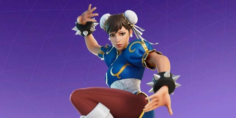 Chun-Li from Street Fighter in Fortnite as a skin