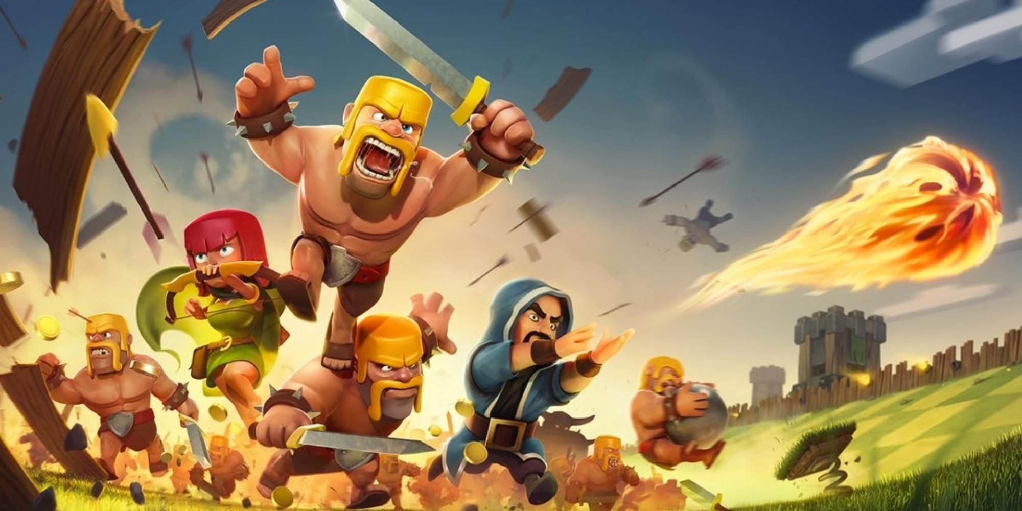 clans fighting in Clash of Clans