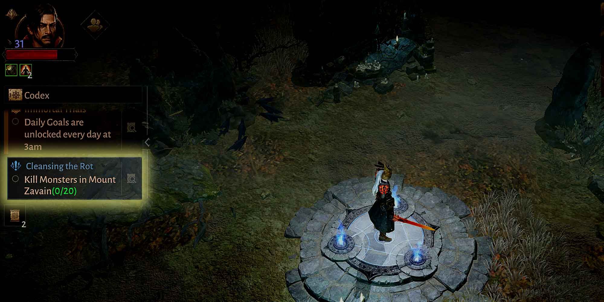 Cleansing the Rot Side Quest in Diablo Immortal