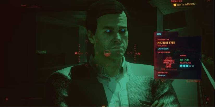 Mr. Blue Eyes being scanned.