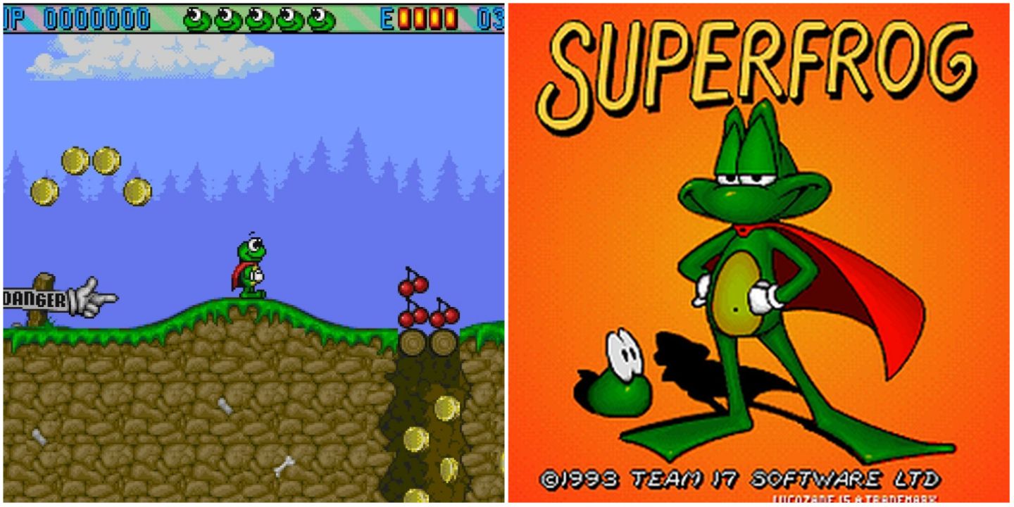Геймплей Superfrog и Superfrog