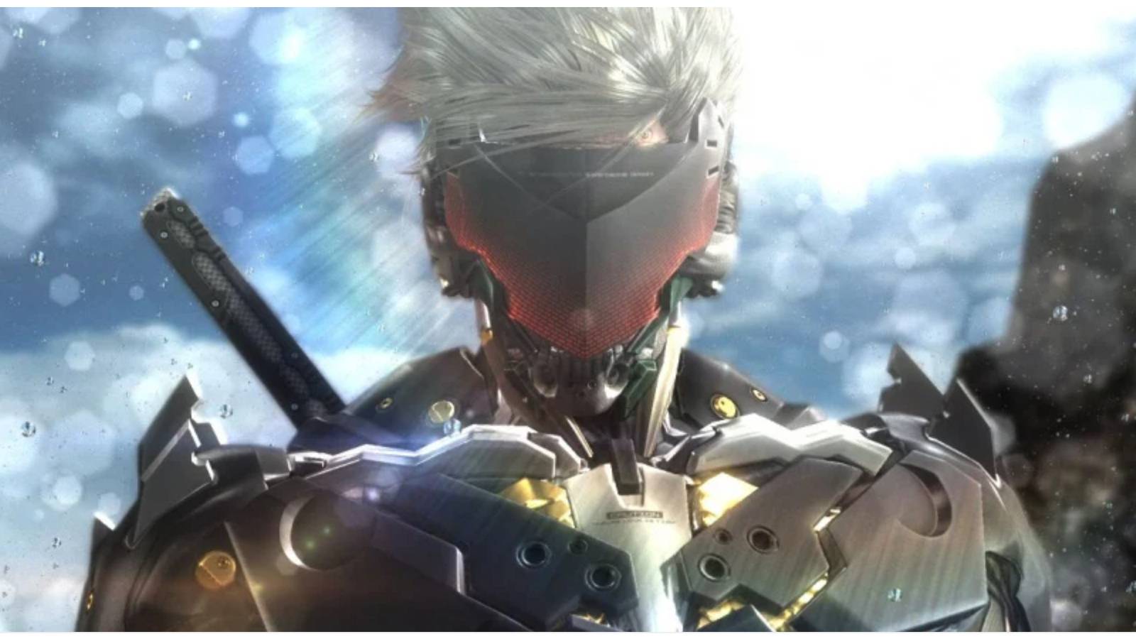 Raiden with visor on.