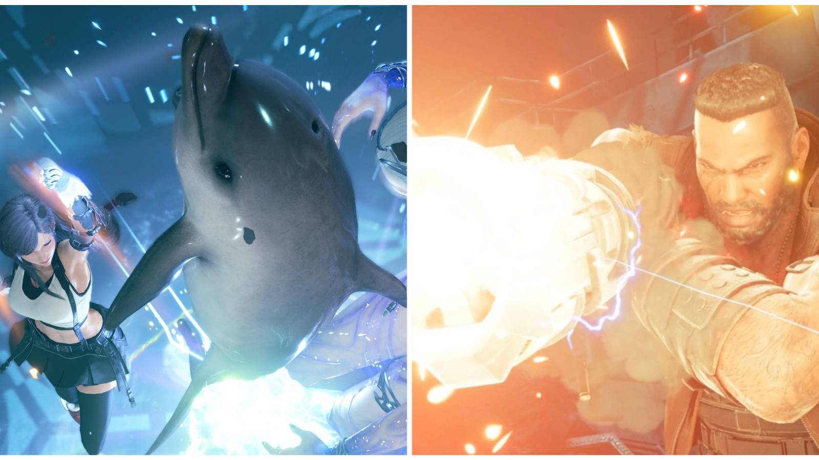 10 Limit Breaks Likely To Appear In Final Fantasy 7 Rebirth Tifa Barret Dolphin