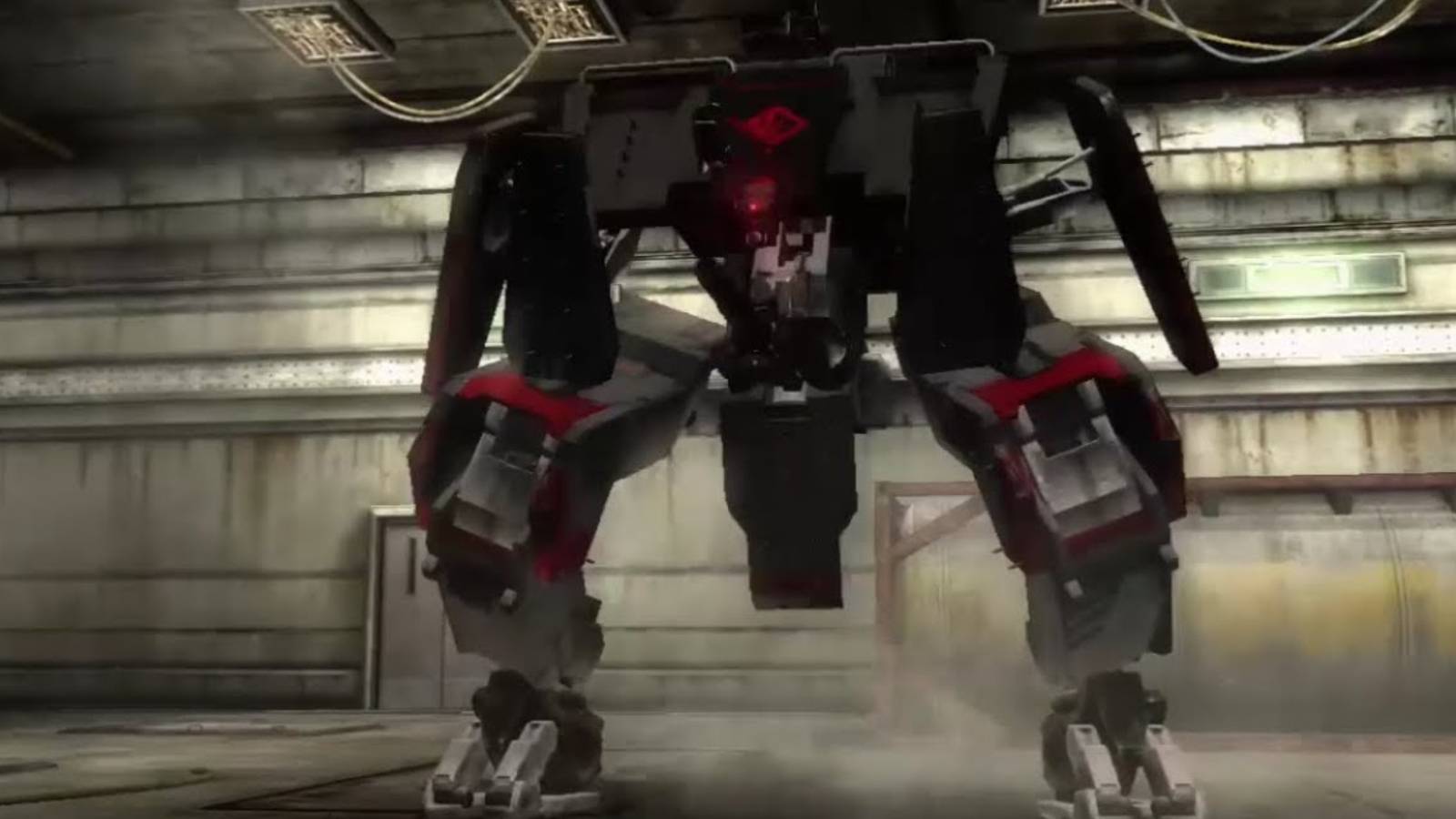 The GRAD standing up.