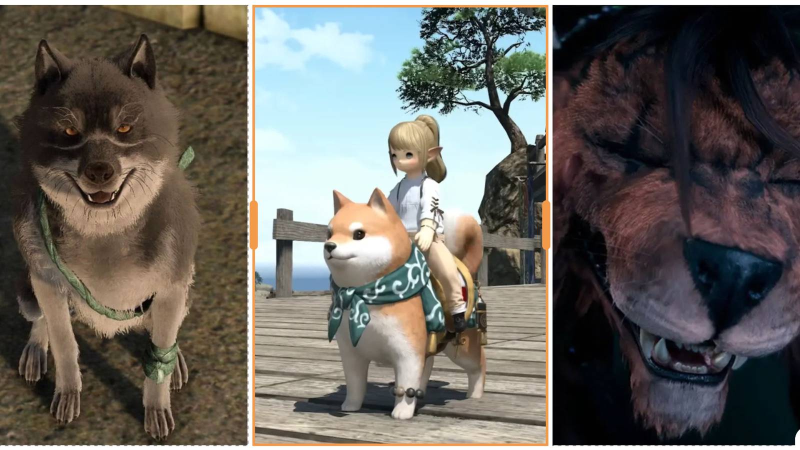 10 Best Dogs In Final Fantasy Umbra Megashiba Red XIII