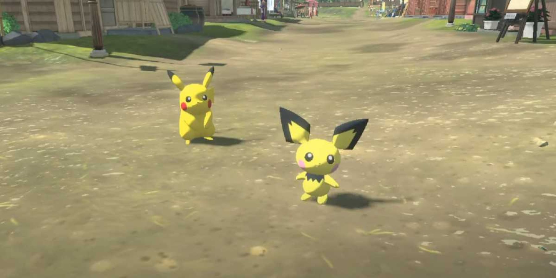 Pikachu and Pichu.