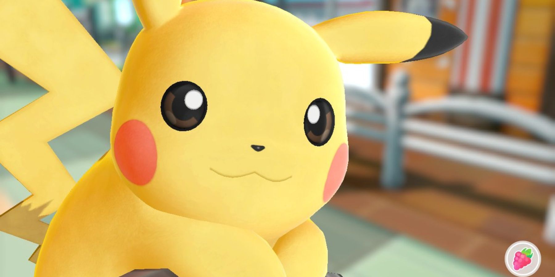 Pikachu in Let's Go Pikachu.