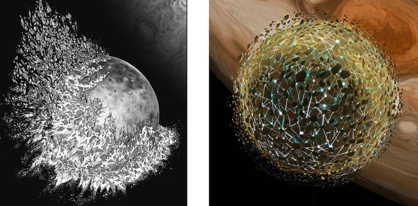 destruction of moon Io
