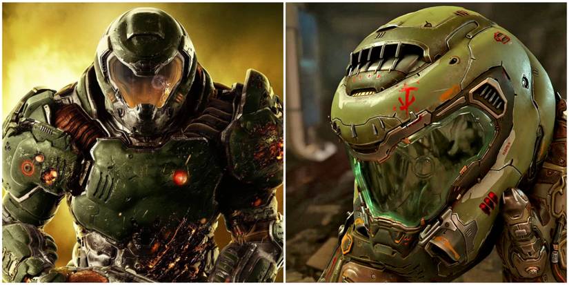 Doom Guy & Doom Helmet