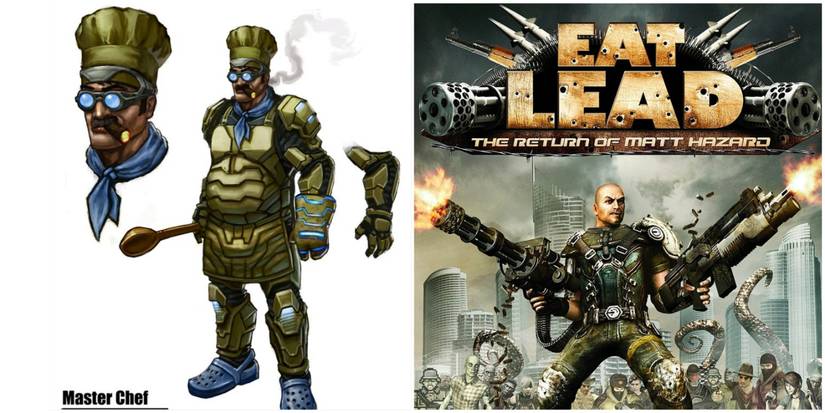 Master Chef & Eat Lead The Return of Matt Hazard Box Art