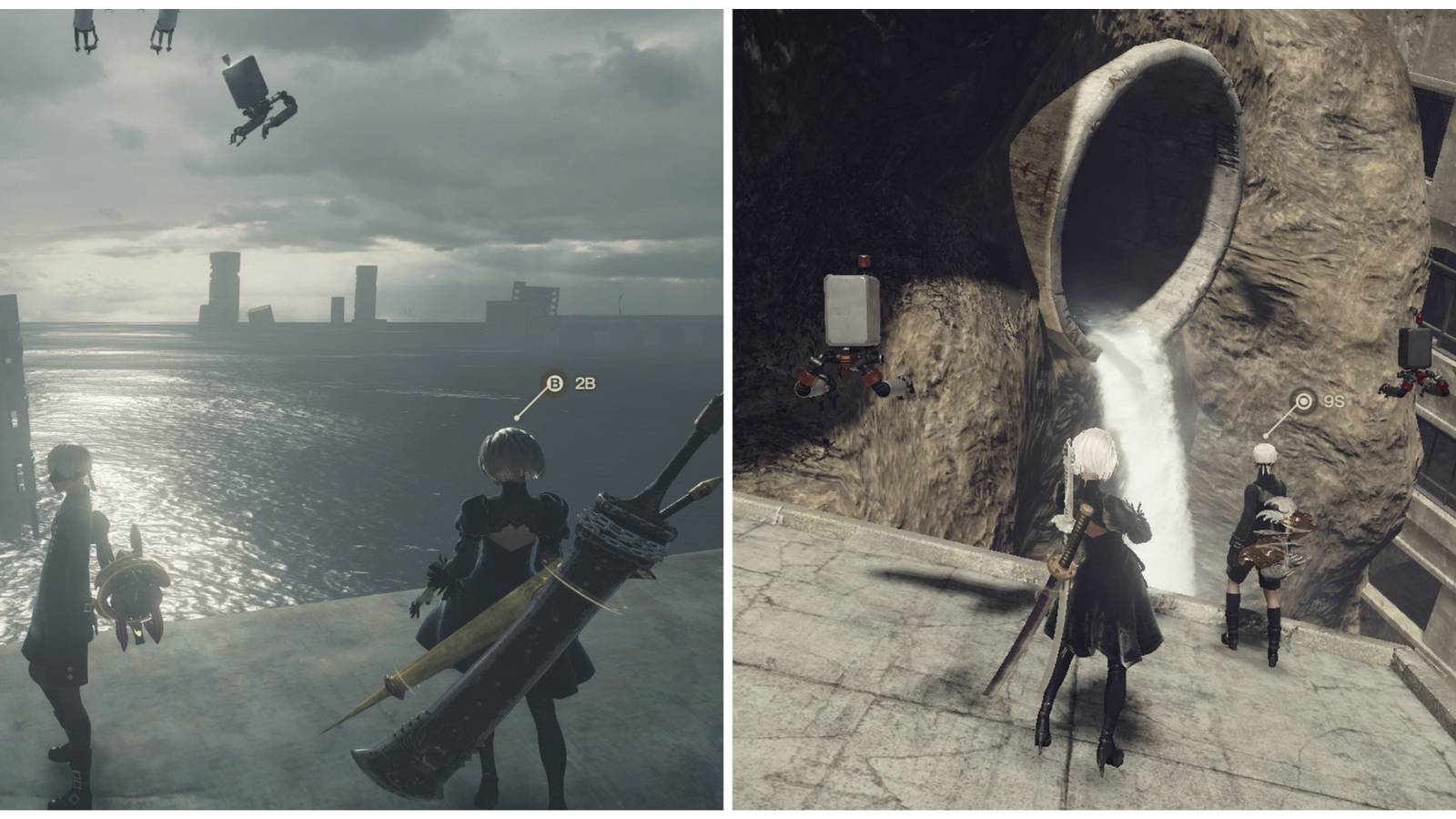 Nier Automata: How to Get to Flooded City 2B 9S