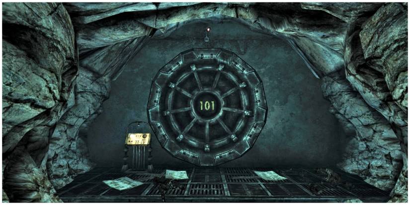 Vault 101 door.