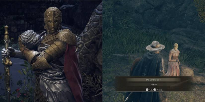 Split image of D and Irina.