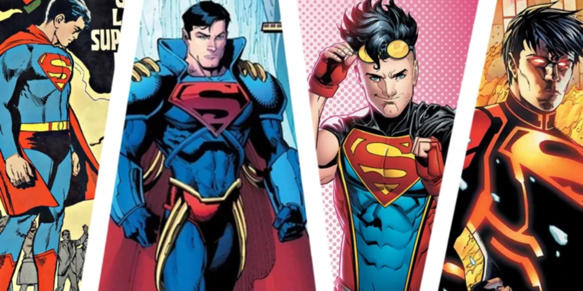 different versions of superboy