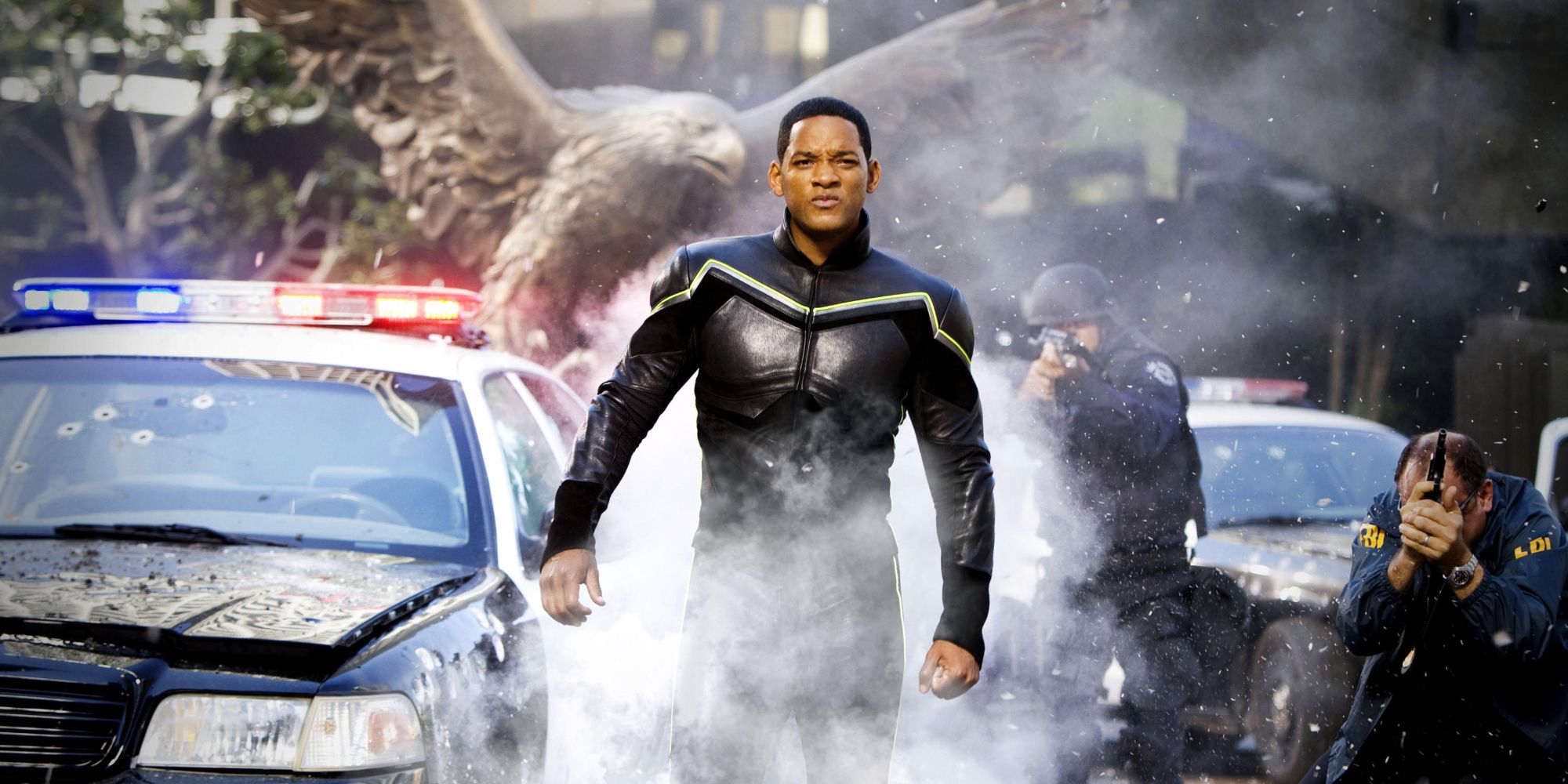 will smith playing the role of hancock