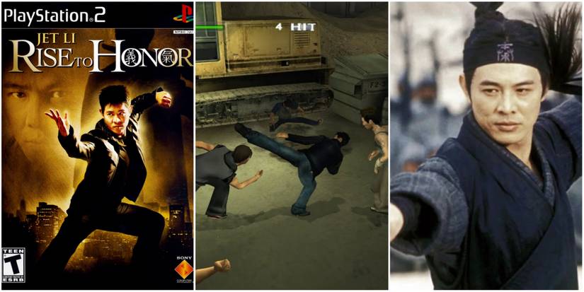Jet Li Rise To Honor Box Art, Rise To Honor Gameplay Jet Li In Hero