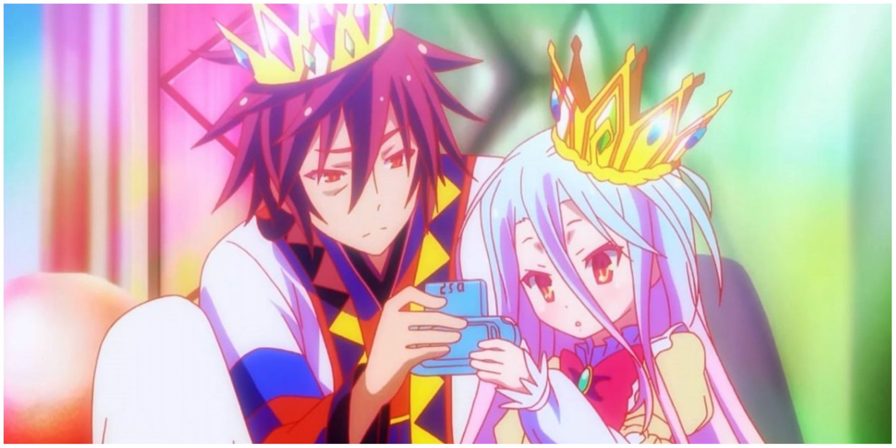 Sora & Shiro Playing A Game In No Game, No Life