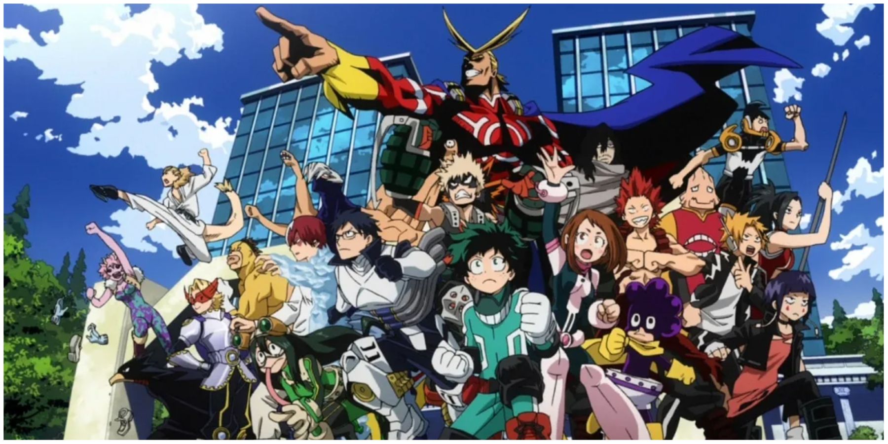 My Hero Academia Class 1-A Students & All Might