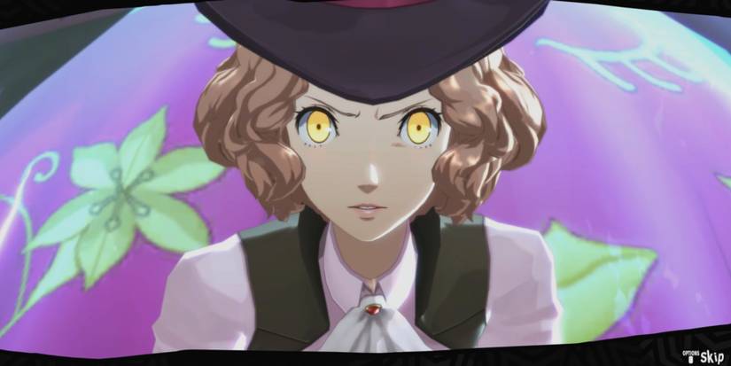 Haru with gold eyes.