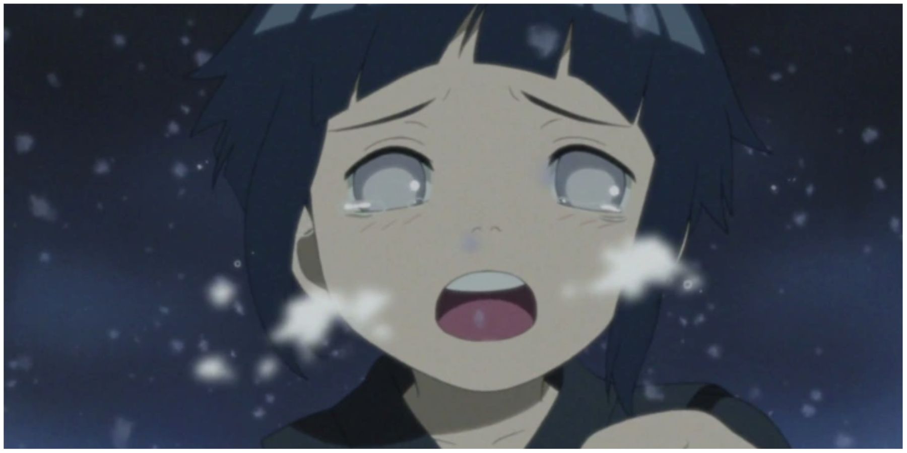 Young Hinata Running & Crying In Naruto: The Last