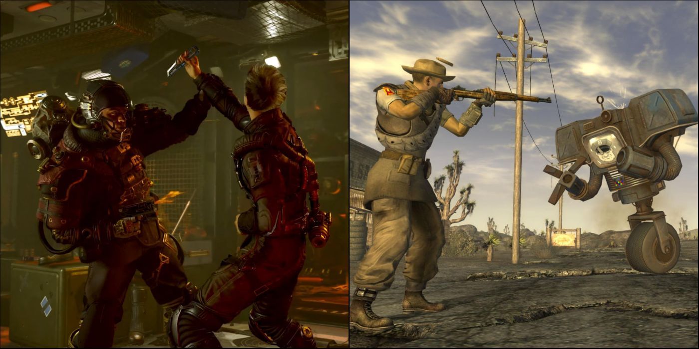 Split Image Starfield And Fallout: New Vegas