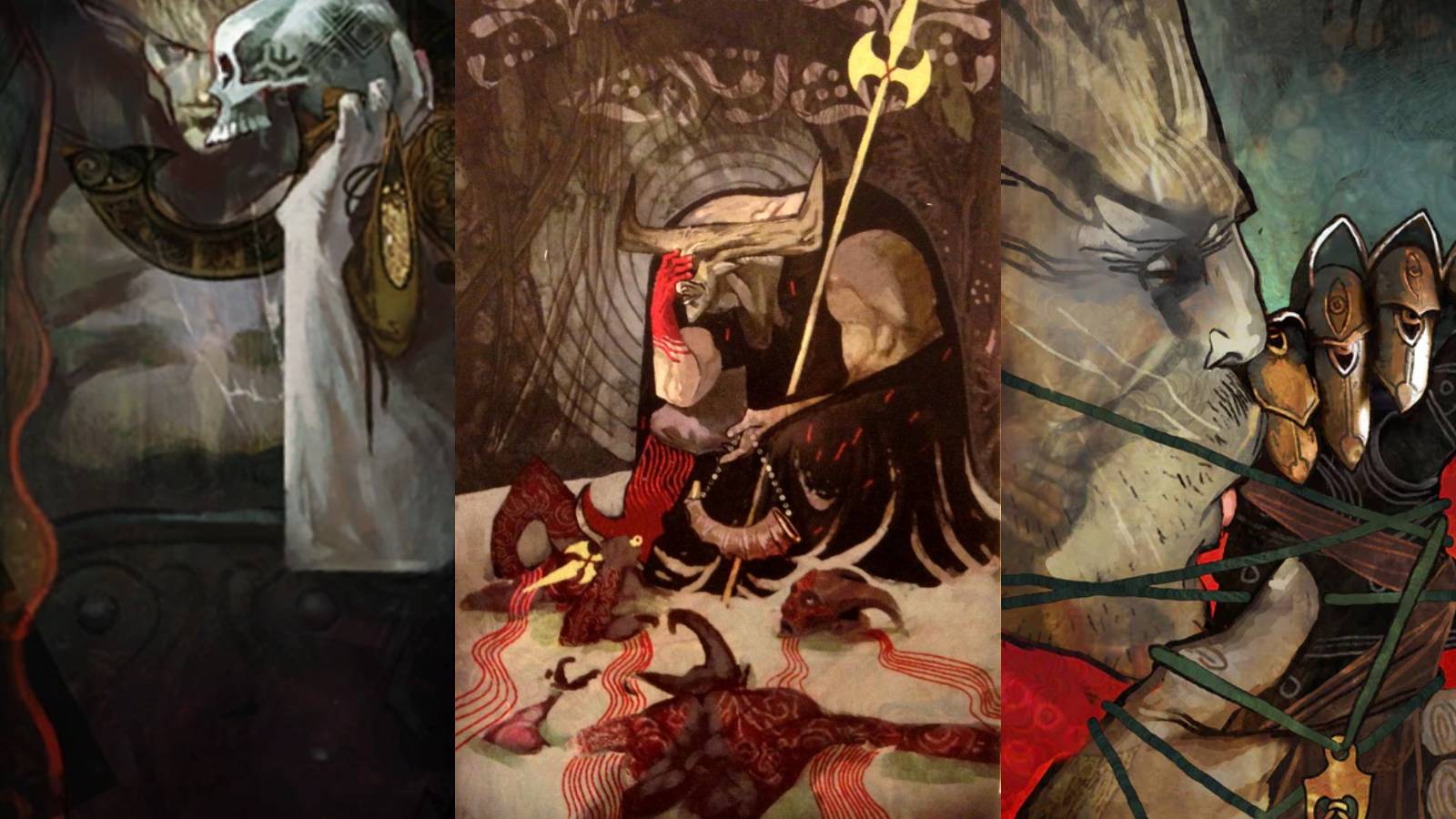 Iron Bull's tarot cards.