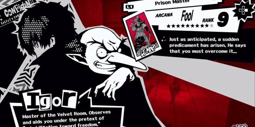 Joker and Igor with the Fool tarot.