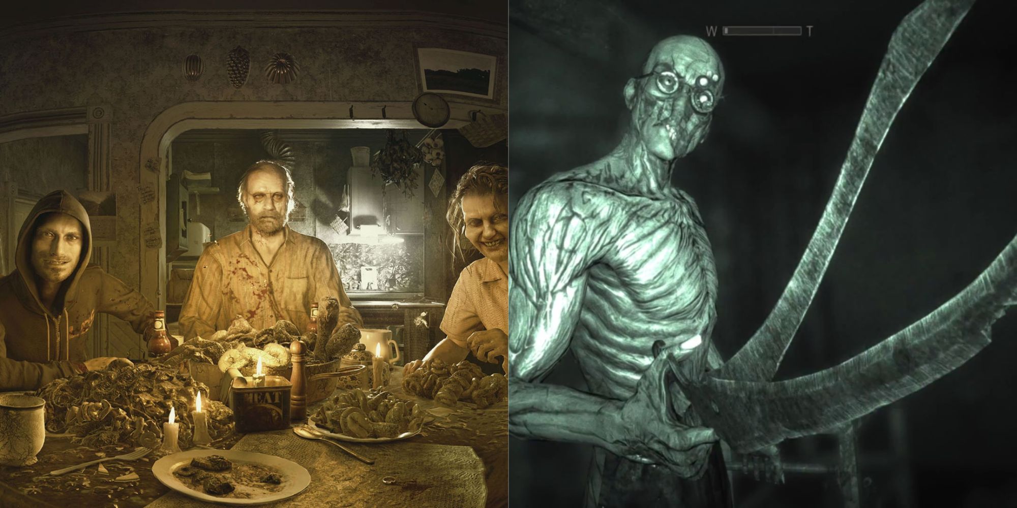 Семейный ужин пекарей в Resident Evil 7: Biohazard и Ричард Трейджер в Outlast 