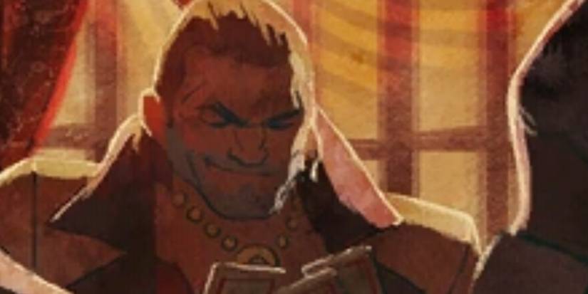 Varric's final tarot card.