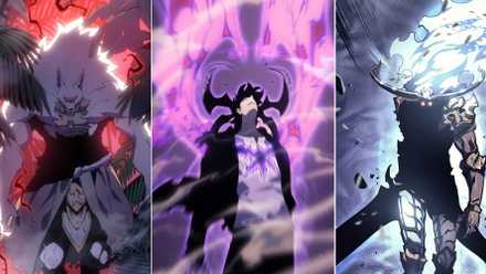 Strong characters in Manhwa