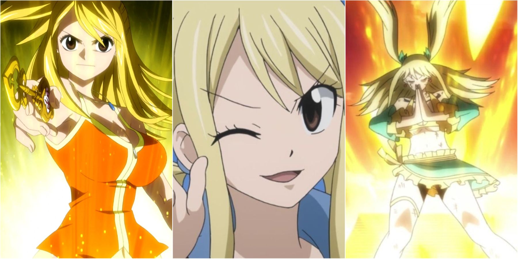 Fairy Tail - Lucy Heartfilia  All Moves and Awakenings 