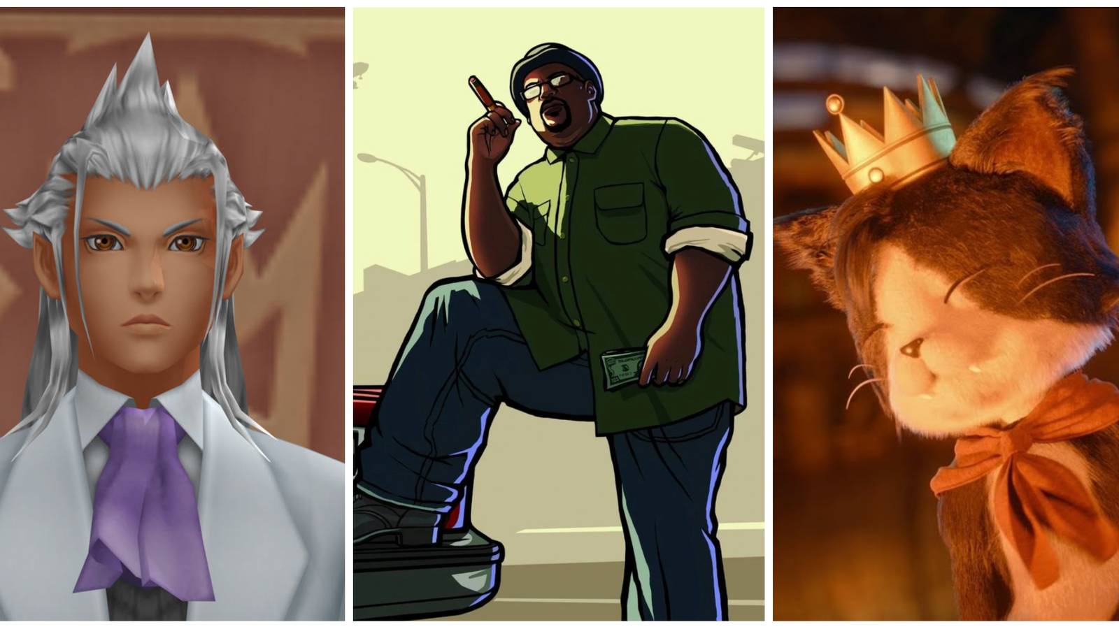 10 Worst Video Game Traitors xehanort big smoke cait sith