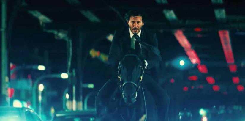 john wick on horse