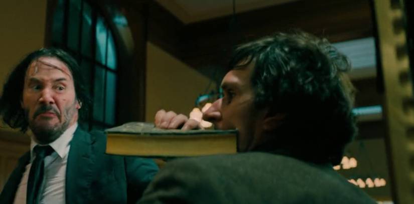 john wick's fight with ernest